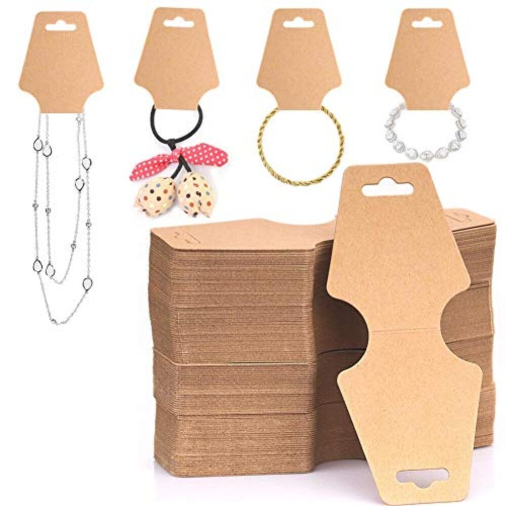 100 PCS Necklace Display Cards Holders Jewelry‎